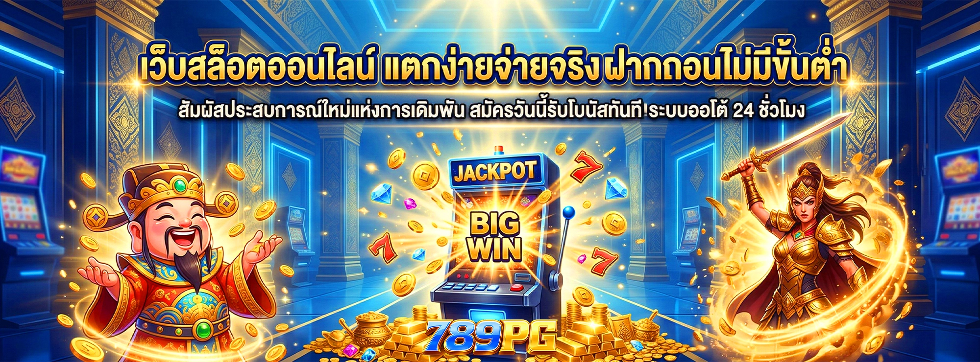 789pg เว็บสล็อตออนไลน์ แตกง่ายจ่ายจริง ฝากถอนไม่มีขั้นต่ำ